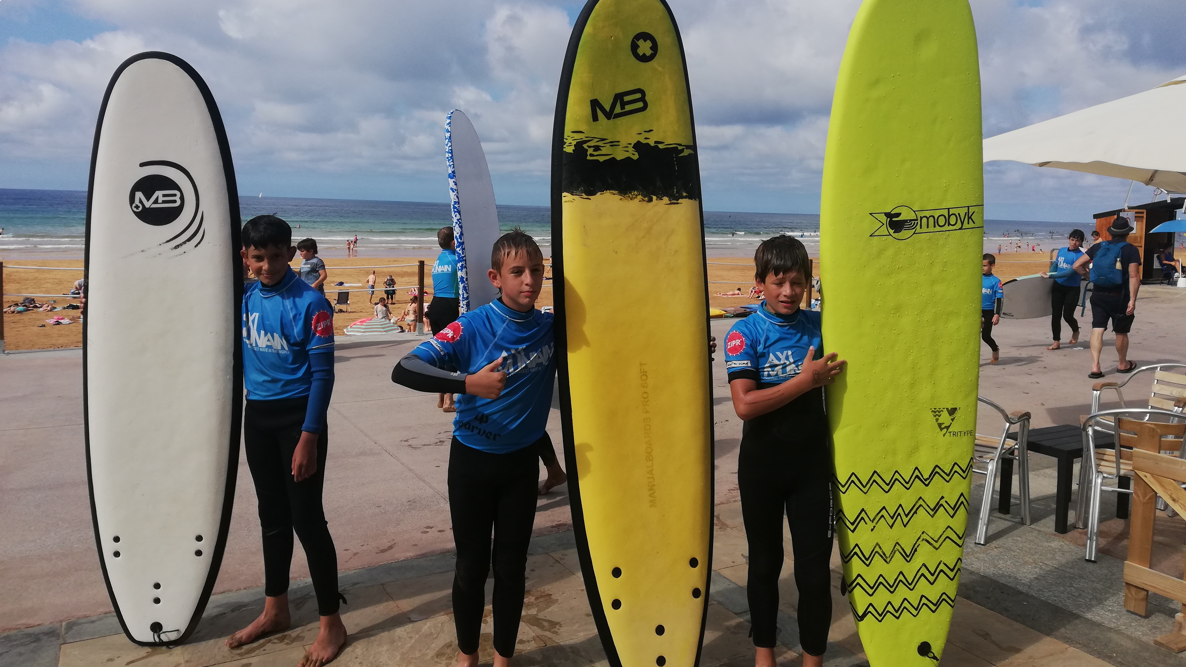 Campamentos de verano en la playa